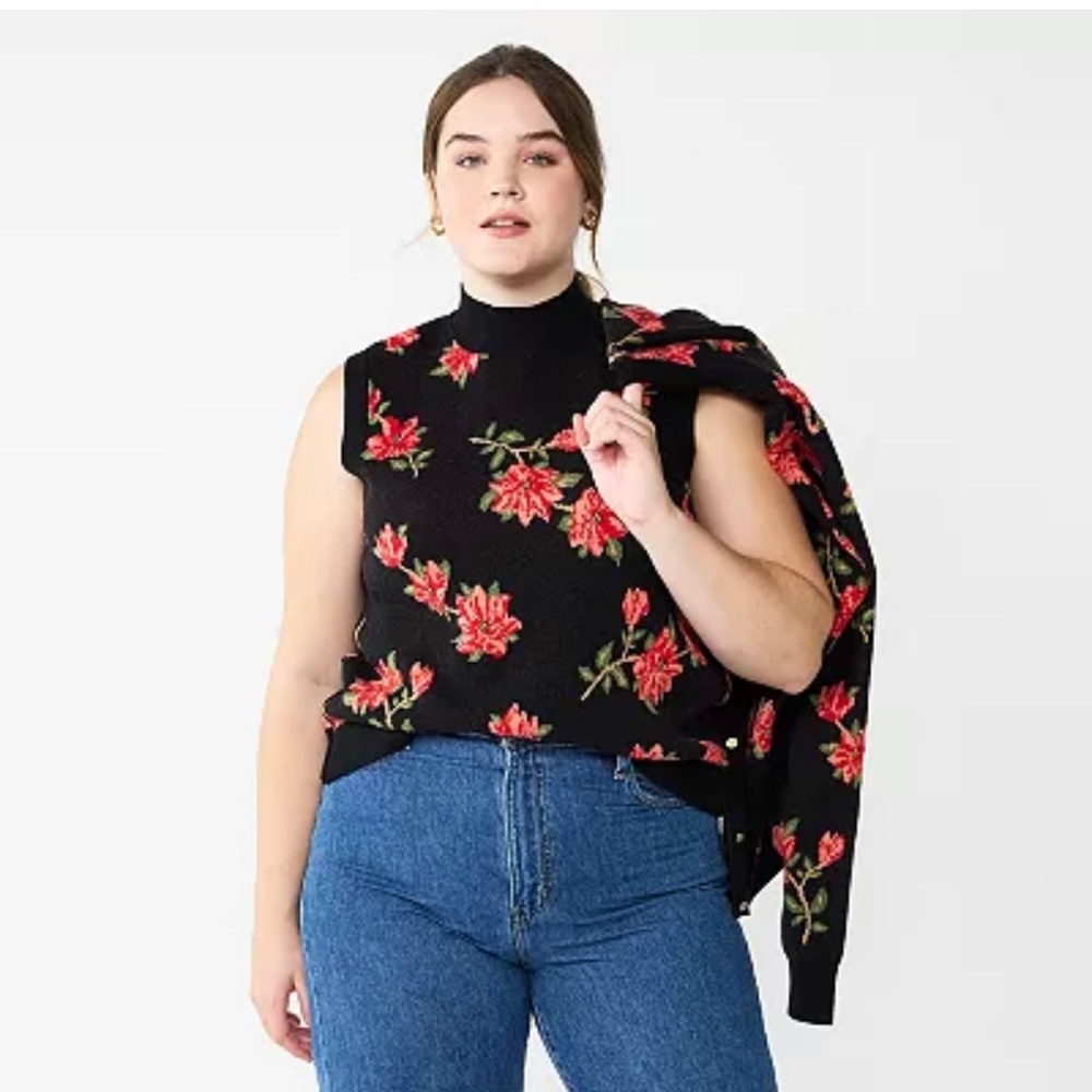 Sleeveless Sweater Vest